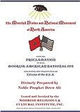 Official Proclamation of Real Moorish American Nationality: Black and White Edition Prepared for Public Distribution