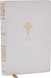 NRSVCE Sacraments of Initiation Catholic Bible, White Leathersoft, Comfort Print