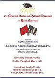 Official Proclamation of Real Moorish American Nationality: Our Status and Jurisdiction as Citizens of the U.S.A