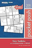 Pocket Posh Sixy Sudoku Hard: 200 6x6 Puzzles with a Twist