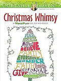 Creative Haven Christmas Whimsy: A WordPlay Coloring Book