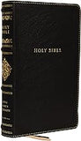 KJV, Personal Size Reference Bible, Sovereign Collection, Genuine Leather, Black, Red Letter, Comfort Print: Holy Bible, King James Version