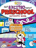 Active Minds - Get Excited About Preschool Activity Book - 200 Activities and 100 Stickers Included!