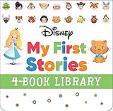 Disney My First Stories 4 Book Set - Includes Characters from Jungle Book, Alice in Wonderland, Peter Pan, and The Aristocats - PI Kids