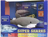 Encyclopedia Britannica Kids - Shark Sound Book and Shark Plush - PI Kids