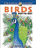 Creative Haven Birds Dot-to-Dot Coloring Book (Adult Coloring Books: Animals)