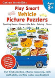 Play Smart Vehicle Picture Puzzlers Age 3+: Preschool Activity Workbook with Stickers