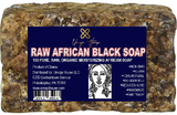 Raw African Black Soap