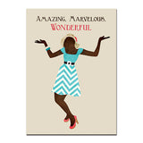 Amazing Marvelous Wonderful Card