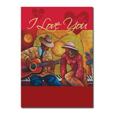 I Love You Romance Card