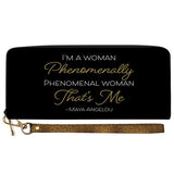 Maya Angelou Phenomenal Wallet