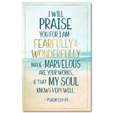 Fearlfully/Wonderfully Made Wall Plaque