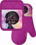 Born to Stand Out Mitt/Pot Holder Set