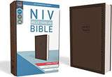 NIV, Value Thinline Bible, Large Print, Imitation Leather, Brown (Special)